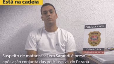 Fotos de Suspeito de matar casal em Sarandi é preso após ação conjunta das polícias civis do Paraná e de São Paulo