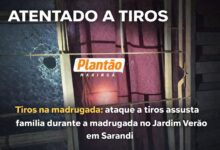 Fotos de Tiros na madrugada: ataque a tiros assusta família durante a madrugada no Jardim Verão em Sarandi