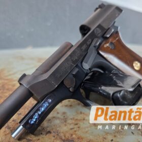 Fotos de Trio armado com pistola e revólver é preso após furar sinal na frente da viatura da RPA em Maringá