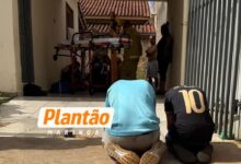 Fotos de Um adolescente de 14 anos ficou ferido após cair do telhado de uma casa enquanto soltava pipa em Maringá