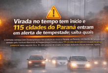 Fotos de Virada no tempo tem início e 115 cidades do Paraná entram em alerta de tempestade; saiba quais