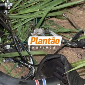 Fotos de Jovem morre e moça fica em estado gravíssimo após grave acidente no Contorno Norte em Maringá