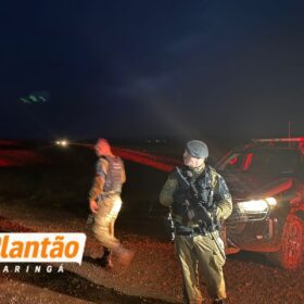 Fotos de Piratas do asfalto são flagrados roubando carreta e trocam tiros com a polícia