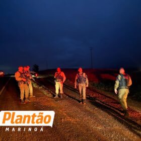 Fotos de Piratas do asfalto são flagrados roubando carreta e trocam tiros com a polícia
