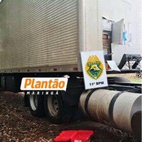 Fotos de Piratas do asfalto são flagrados roubando carreta e trocam tiros com a polícia