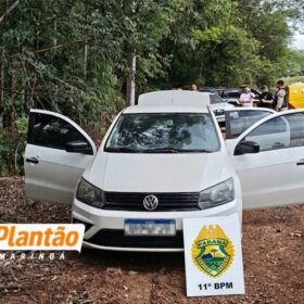 Fotos de Piratas do asfalto são flagrados roubando carreta e trocam tiros com a polícia