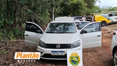 Fotos de Piratas do asfalto são flagrados roubando carreta e trocam tiros com a polícia