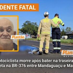 Identificado motociclista que morreu em acidente entre Mandaguaçu e Maringá Foto 2 Fotos de Identificado motociclista que morreu em acidente entre Mandaguaçu e Maringá