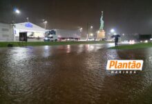 Fotos de Alagamentos provocam transtornos e prejuízos após temporal em Maringá