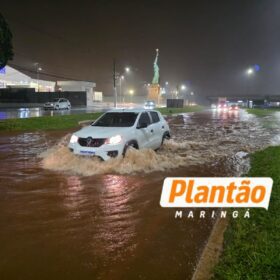 Fotos de Alagamentos provocam transtornos e prejuízos após temporal em Maringá