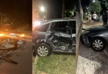 Fotos de Após novo acidente, Prefeitura de Maringá prevê lombadas em cruzamento com histórico de colisões