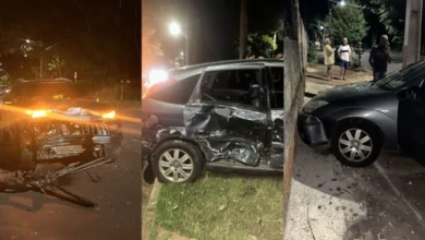 Fotos de Após novo acidente, Prefeitura de Maringá prevê lombadas em cruzamento com histórico de colisões