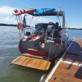 Fotos de Bandidos rendem casal, jogam vítimas no Rio Paraná e roubam veleiro de R$ 800 mil em Porto Rico