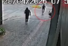 Fotos de Câmera flagra ciclista sendo atropelado em cruzamento movimentado de Maringá