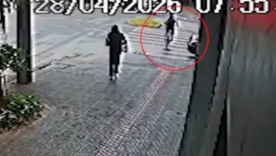 Fotos de Câmera flagra ciclista sendo atropelado em cruzamento movimentado de Maringá