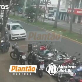 Câmera registra atropelamento de mulher de 78 anos na faixa de pedestres em Maringá Foto 1 Fotos de Câmera registra atropelamento de mulher de 78 anos na faixa de pedestres em Maringá