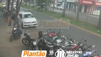 Fotos de Câmera registra atropelamento de mulher de 78 anos na faixa de pedestres em Maringá