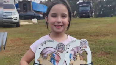 Fotos de Criança morre ao cair de cavalo em acampamento para competição esportiva no PR