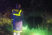 Fotos de Criança morre e pai desaparece após caminhão da família cair em represa no PR