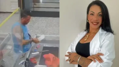 Fotos de Acusado de matar professora com mais de 30 facadas em Sarandi passa por audiência e pode ir a júri popular