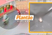 Fotos de Fragmento de osso atravessa lataria de carro após colisão e mulher fica em estado gravíssimo; vídeo mostra acidente