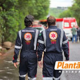 Fotos de Grave acidente no Contorno Sul mobiliza equipes do Corpo de Bombeiros e do Samu em Maringá
