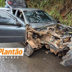 Fotos de Grave acidente no Contorno Sul mobiliza equipes do Corpo de Bombeiros e do Samu em Maringá