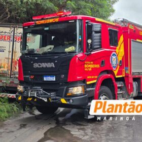Fotos de Grave acidente no Contorno Sul mobiliza equipes do Corpo de Bombeiros e do Samu em Maringá