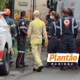 Fotos de Grave acidente no Contorno Sul mobiliza equipes do Corpo de Bombeiros e do Samu em Maringá