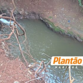 Fotos de Homem é resgatado e está sendo reanimado após afogamento em córrego nos fundos do Parque Ecológico de Sarandi