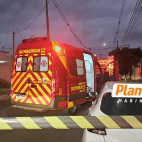 Fotos de Idoso de 64 anos fica ferido em capotamento após avançar preferencial em Maringá