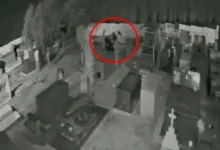 Fotos de Oito túmulos são violados e corpo desaparece de cemitério após 3 meses; vídeo