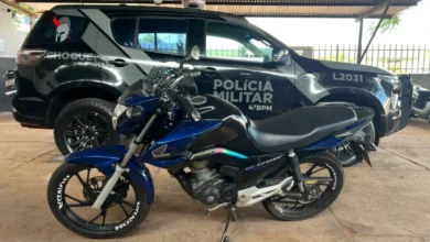 Fotos de PM usa Olho Vivo para recuperar motocicleta furtada em Maringá