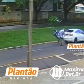 Imagem desmente versão de motorista em acidente em Maringá Foto 4 Fotos de Imagem desmente versão de motorista em acidente em Maringá