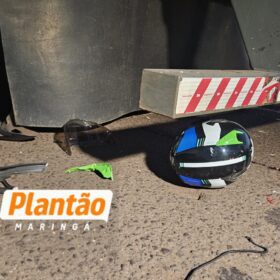 Fotos de Jovem de 18 anos morre após colidir contra carreta na Marginal do Contorno Norte, em Maringá