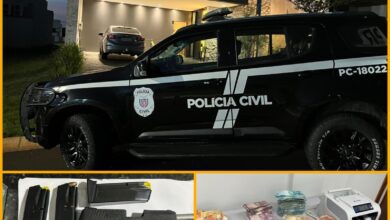 Fotos de Megaoperação policial cumpre mandados em Maringá, Sarandi e mais 25 cidades; grupo movimentou R$ 2 bilhões com jogos de azar