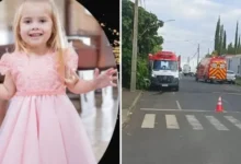 Fotos de Menina de 3 anos é atingida por trave de futebol e morre dentro de colégio no PR
