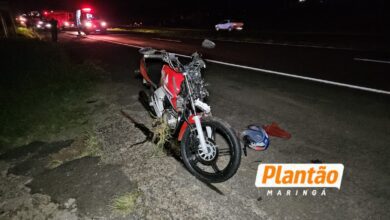Fotos de Motociclistas ficam feridos em grave acidente na BR-376, em Maringá