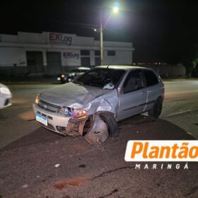 Fotos de Motorista com suspeita de embriaguez é preso após dirigir na contramão causar grave acidente no Contorno Sul de Maringá
