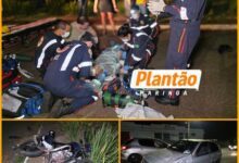 Fotos de Motorista com suspeita de embriaguez é preso após dirigir na contramão causar grave acidente no Contorno Sul de Maringá