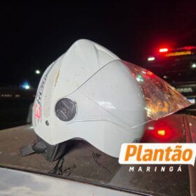 Fotos de Motorista com suspeita de embriaguez é preso após dirigir na contramão causar grave acidente no Contorno Sul de Maringá