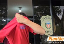 Fotos de Motorista de carro usado em duplo homicídio em barbearia de Maringá se apresenta na delegacia e revela detalhes do crime