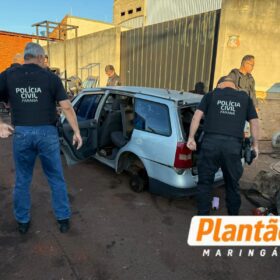 Fotos de Operação fecha desmanche ilegal de veículos em Sarandi
