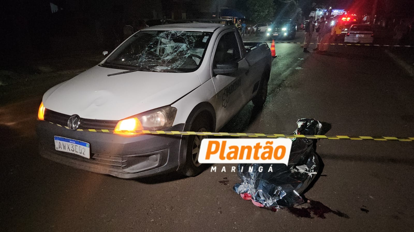 Fotos de Pedestre morre após ser atropelado na Avenida Vereador Antônio Bortolotto, em Iguatemi