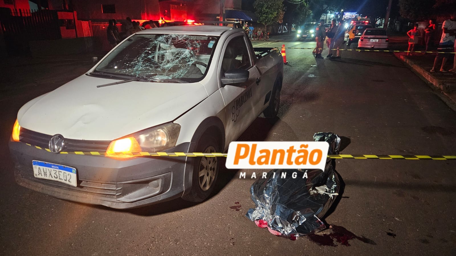 Fotos de Pedestre morre após ser atropelado na Avenida Vereador Antônio Bortolotto, em Iguatemi