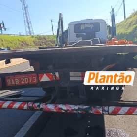 Fotos de Policiais ficam feridos após acidente com viatura da ROTAM em Maringá