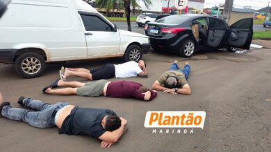 Fotos de Quadrilha suspeita de golpes contra comerciantes é presa em Maringá