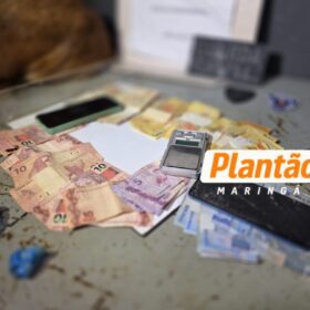 Fotos de ROMU Canil localiza drogas e cumpre mandado de prisão durante operação no Conjunto Requião, em Maringá