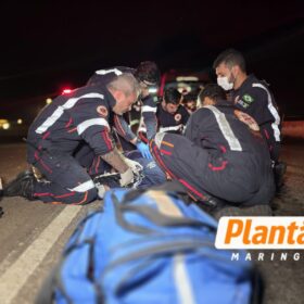 Fotos de Tatuador morre após ser atropelado duas vezes na PR-323 entre Paiçandu e Maringá