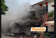 Fotos de TRAGÉDIA EM SARANDI: mulher morre após incêndio atingir sobrado no Jardim Verão